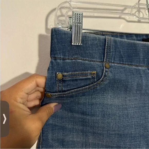 Stitch Fix Liverpool Los Angeles Chloe Crop In Brinkley Wash Size 8/29 NWT Denim - Picture 6 of 11